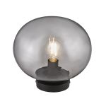 Nordlux Alton Deckenleuchte 27,5 Glas Schwarz | Geeignet für 1x E27