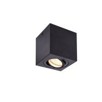 SLV Triledo Deckenleuchte Aluminium Schwarz Rund | Geeignet für 1x GU10 