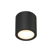 SLV Oculus Deckenleuchte Aluminium Schwarz 11W 780lm 100D - 920-930 Dim To Warm | Höchste Farbwiedergabe - Dimmbar 