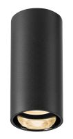 SLV Asto Aluminium Spot Schwarz | Geeignet für 1x GU10