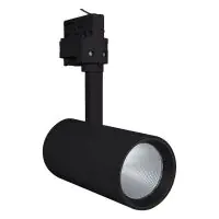 Ledvance LED Schienenstrahler D75 Schwarz 25W 1750lm 24D - 930 Warmweiß | Höchste Farbwiedergabe 
