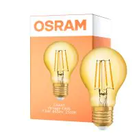Osram Vintage 1906 LED E27 Birne Fadenlampe Gold 7.5W 865lm - 825 Extra Warmweiß | Ersatz Für 60W