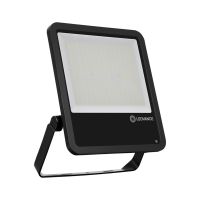 Ledvance LED-Scheinwerfer Photocell GEN 3 Schwarz 200W 25000lm 100D - 840 Kaltweiß | IP65 - Lichtsensor - Symmetrisch