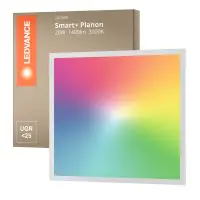 Ledvance LED Panel Smart+ Planon Plus 20W 1400lm - 830 Warmweiß + RGB | 30x30cm - UGR <25 - Wifi Dimmbar