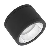 Ledvance LED Downlight Surface IP65 Aluminium Schwarz 30W 3300lm 36D - 840 Kaltweiß | IP65