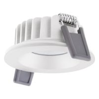 Ledvance LED-Spot Air Fix Aluminium Weiß 6W 510lm 36D - 930 Warmweiß | Ausschnitt 68mm - IP65 - Höchste Farbwiedergabe - Dimmbar