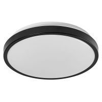 Ledvance LED-Wand- und Deckenleuchte Orbis London Schwarz 16W 1000lm - 830 Warmweiß | 280mm - IP20