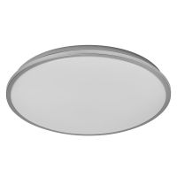 Ledvance LED-Wand- und Deckenleuchte Orbis Dublin Silber 36W 2800lm - 830 Warmweiß | 490mm - IP20