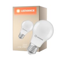 Ledvance Classic LED E27 Birne Matt 4.9W 470lm - 827 Extra Warmweiß | Ersatz Für 40W