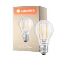Ledvance Classic LED E27 Birne Fadenlampe Klar 7.5W 1055lm - 840 Kaltweiß | Ersatz Für 75W