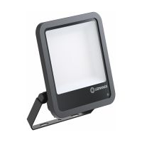Ledvance Led-Scheinwerfer Aluminium Schwarz 100W 15000lm 100D - 840 Kaltweiß | IP66 - Lichtsensor - Symmetrisch