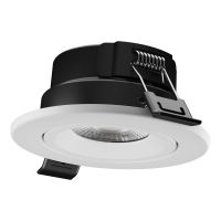 Ledvance Spot Combo Fire Rated Adjust MS Plastik Weiß 7W 840lm 60D - 860 Tageslichtweiß | Ausschnitt 80 - IP65 - Dimmbar