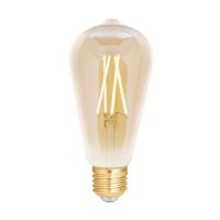 WiZ Smart LED E27 Edison Fadenlampe Messing 6.5W 720lm - 820-845 Abstimmbares Weiß | Dimmbar - Ersatz Für 50W