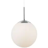Nordlux Pendelleuchte Cafe 30 E27 Silber - Glas | Max. 25W