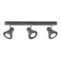 Nordlux Eik 3 Spot Metall Grau | Geeignet für 3x GU10