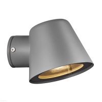 Nordlux Aleria Wandleuchte Metall Grau | IP44 - Geeignet für GU10