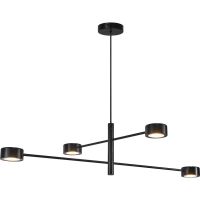 Nordlux Pendelleuchte Clyde 20W 827 350lm 120D Schwarz - Metall | Dimmbar - Extra Warmweiß