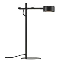 Nordlux Tischlampe LED Clyde Schwarz 5.5W 350lm 120D - 827 Extra Warmweiß | 3-Stufen Dimmbar