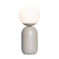 Nordlux Tischlampe Notti Metall Grau | Geeignet für 1x E14