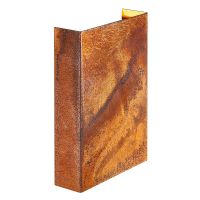 Nordlux Fold 15 Cortenstahl Wandleuchte  Braun Up & Down 10.4W 225lm - 830 Warmweiß