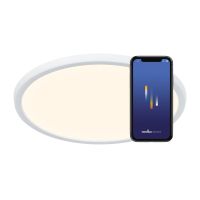 Nordlux  Led-Wand- Und Deckenleuchte Oja Smart Weiß 30W 3500lm 120D - 822-865 Abstimmbares Weiß | Dimmbar – IP20