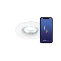 Nordlux Don Smart LED-Spot Weiß 4.7W 320lm 60D - 822-865 Abstimmbares Weiß + RGB | 85mm - IP65