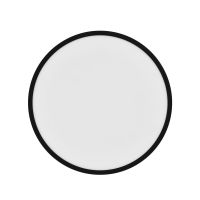 Nordlux LED Deckenleuchte Oja 42 Schwarz 22W 2100lm - 827 Extra Warmweiß | 3-Stufen Dimmbar 