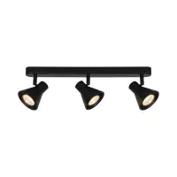 Nordlux Eik 3 Spot Metall Schwarz | Geeignet für 3x GU10