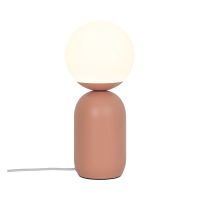 Nordlux Tischlampe Notti Metall und Glas Braun | Geeignet für 1x E14