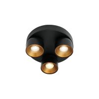 Nordlux Pitcher Spot Metall Schwarz | Geeignet für 3x GU10