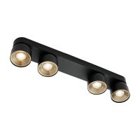 Nordlux Pitcher Spot Metall Schwarz | Geeignet für 4x GU10