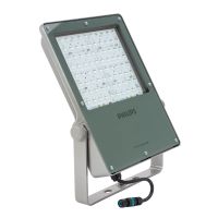 Philips LED-Scheinwerfer BVP125 Coreline 116W 16000lm 40x21D - 740 Kaltweiß | IP66 - Symmetrisch