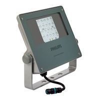Philips Led-Scheinwerfer Coreline BVP125 Grau 66W 8000lm 69x25D - 740 Kaltweiß | IP66 - Symmetrisch 