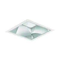 Philips LED Downlight LuxSpace Quadrat DN572B 20.9W 2600lm 80D - 830 Warmweiß | 214mm - Aluminium Reflektor
