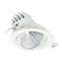 Philips LED-Spot LuxSpace Accent Performance RS781B 50W 6000lm 36D - 830 Warmweiß | 170mm 