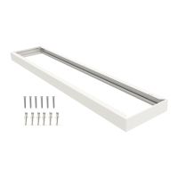 Noxion LED Panel Aufbaurahmen 30x120cm