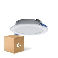 Mehrfachpackung 6x LED Downlight Pan 6W 480lm 830 Warmweiß | 93mm - Ausschnitt 75mm