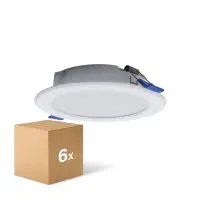 Mehrfachpackung 6x LED Downlight Pan 6W 480lm 830 Warmweiß | 93mm - Ausschnitt 75mm