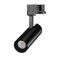 Noxion LED Schienenstrahler 3-Phasen Ecowhite Aluminium Schwarz 10W 920lm 36D - 840 Kaltweiß