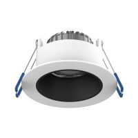 Noxion LED-Spot Ares Tief Weiß 6W 540lm 927-940 3CCT - mit Innenring Schwarz | Ausschnitt 68mm