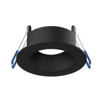 Noxion LED-Spot Ares Tief ring Schwarz - mit Innenring Schwarz | Ausschnitt 68mm - incl. GU10 Fitting