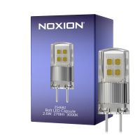 Noxion Bolt LED Kapsel GY6.35 2.6W 270lm - 830 Warmweiß| Ersatz Für 28W