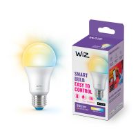 WiZ Smart LED E27 Birne Matt 8W 806lm | Höchste Farbwiedergabe - Dimmbar - Ersatz Für 60W
