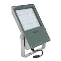 Philips Led-Scheinwerfer Coreline BVP130 Grau 209W 30000lm 70x21D - 740 Kaltweiß | IP66 - Symmetrisch