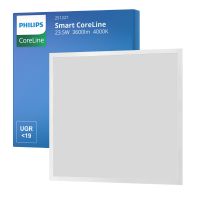 Philips LED Panel Smart Coreline 23.5W 3600lm - 840 Kaltweiß | 60X60cm - UGR <19 - Interact Dimmbar
