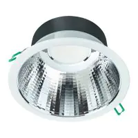Philips LED Downlight Coreline DN142B Aluminium Weiß 11W 1200lm 60D - 830 Warmweiß | Ausschnitt 155mm - IP20 - UGR<19 - Dimmbar