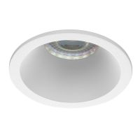 Noxion Einbau Spot D-round MR16 Weiß | Ausschnitt 70mm - GU10 Sockel