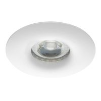 Noxion Einbau Spot Fix MR16 schwenkbar Weiß | Ausschnitt 70mm - GU10 Sockel