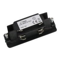 3 Phasen Gerade Verbindung elektrisch - Schwarz
