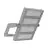 Ledvance LED-Scheinwerfer MAX Wand Grau 1200W 164000lm 50Dx10D - 757 Tageslichtweiß | IP66 - Asymmetrisch